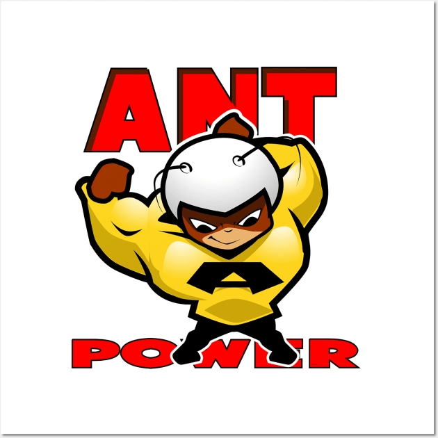 Ant POWER Wall Art by Spikeani